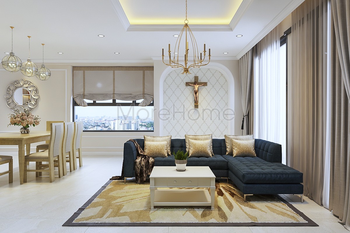 Thiết kế nội thất căn hộ chung cư Kingston Residence